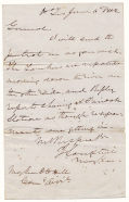 ALS, MAJOR GENERAL JAMES LONGSTREET, CSA, Addressed To MAJOR GEN. DANIEL HARVEY HILL