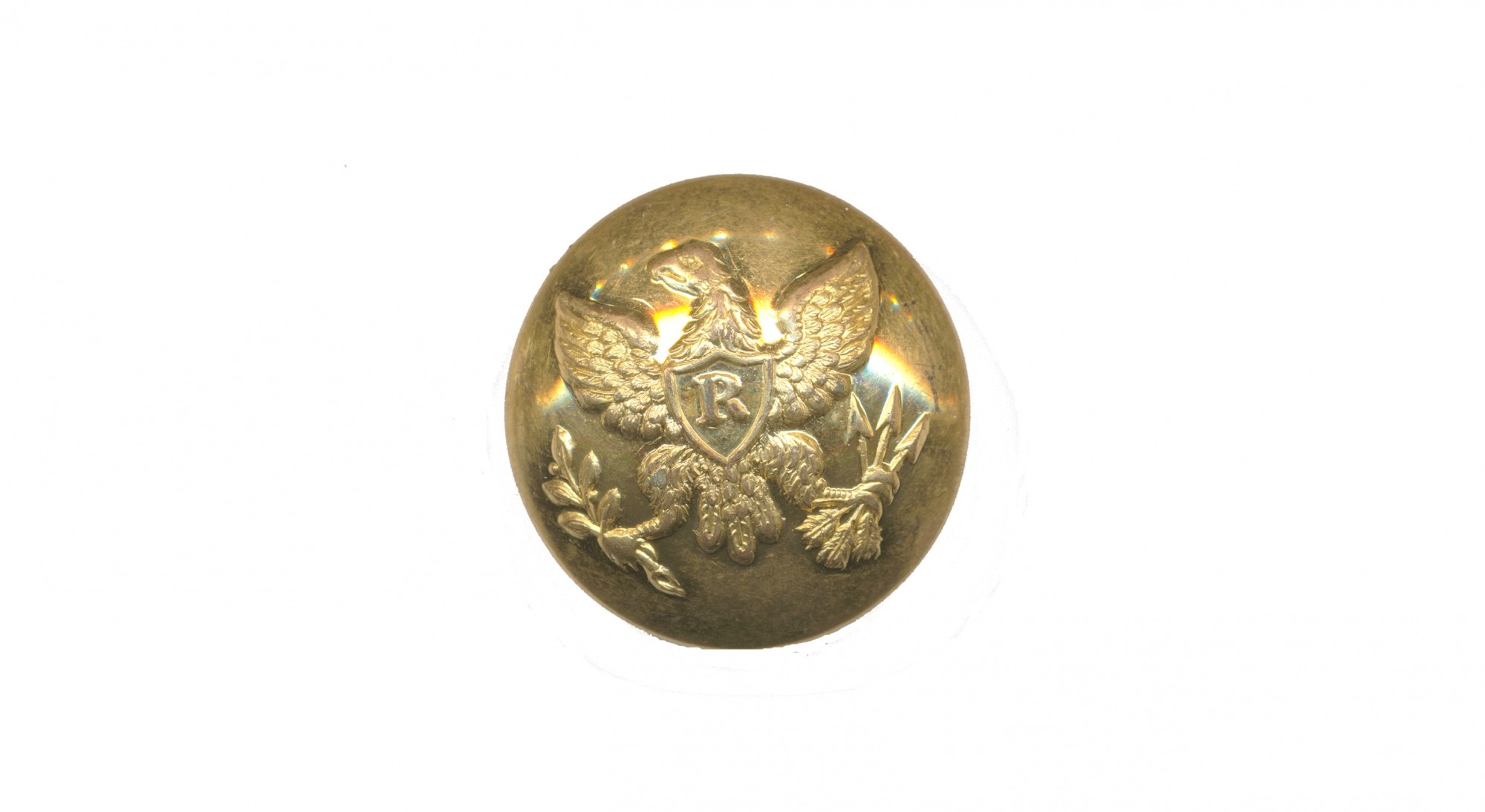 FEDERAL RIFLEMAN'S BUTTON