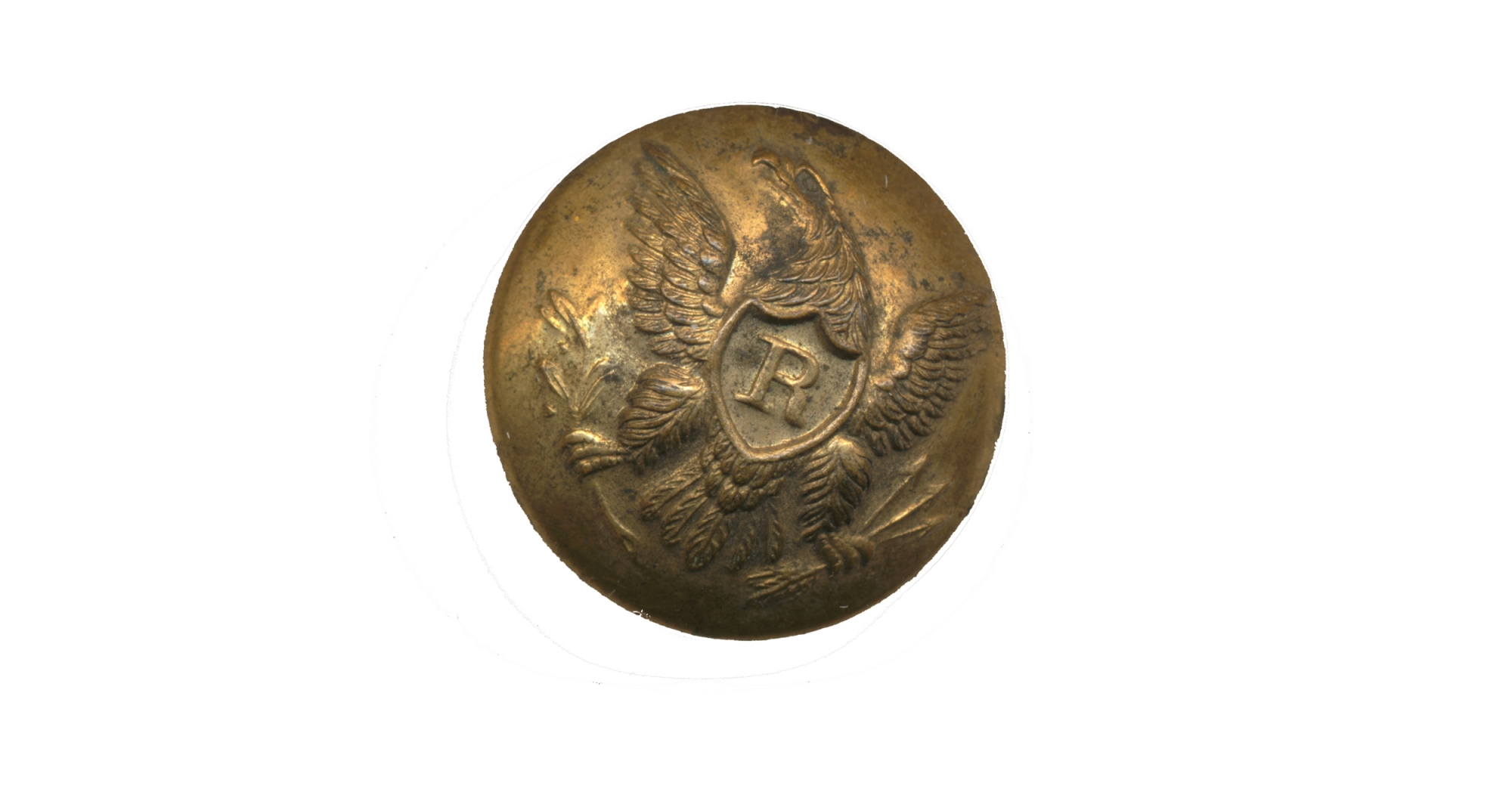 FEDERAL RIFLEMAN'S BUTTON