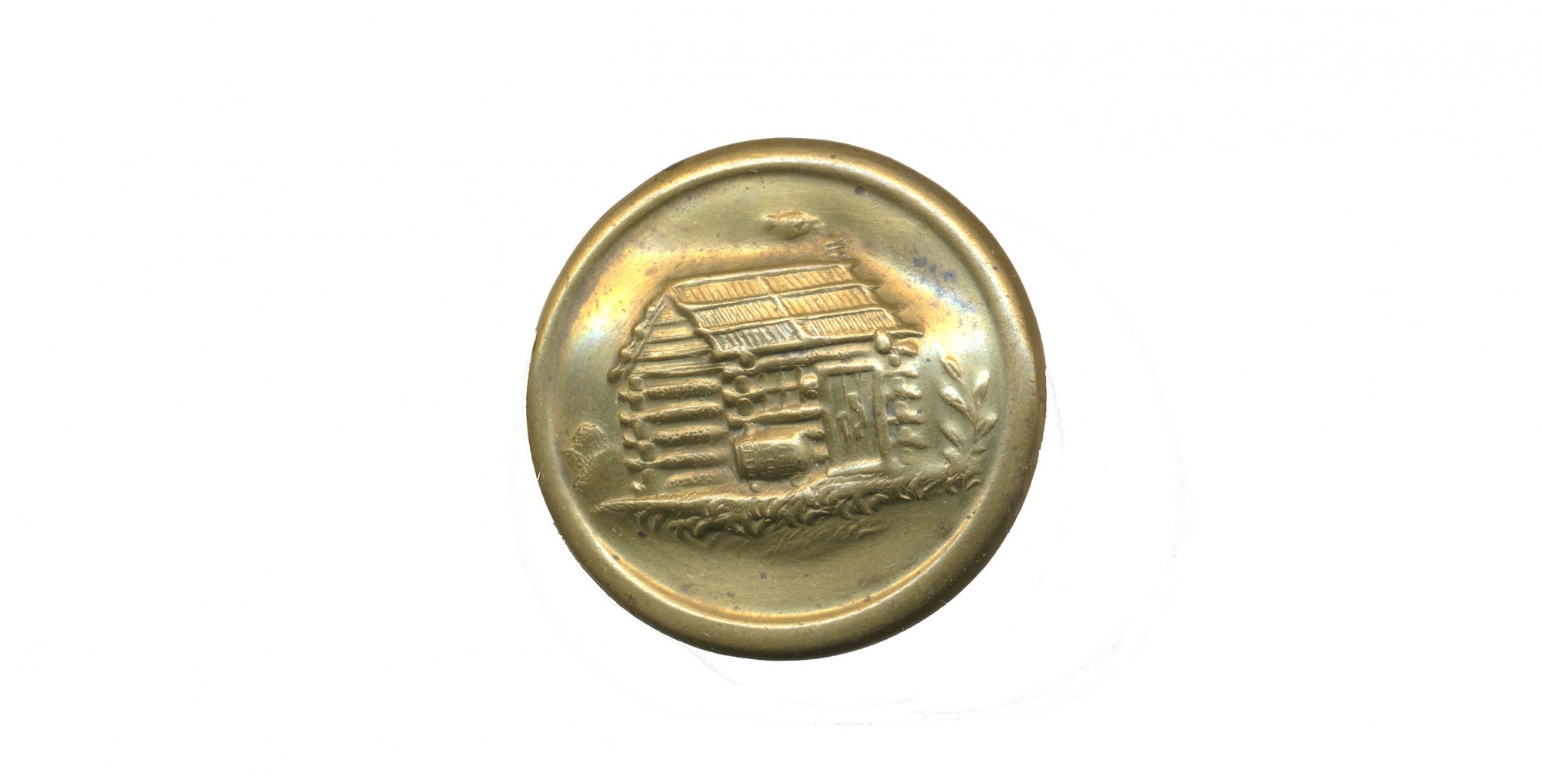 1840 WILLIAM HENRY HARRISON PRESIDENTIAL CAMPAIGN BUTTON