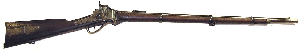HANDSOME SHARPS NEW MODEL 1859 MILITARY RIFLE WITH POSSIBLE BERDAN USAGE