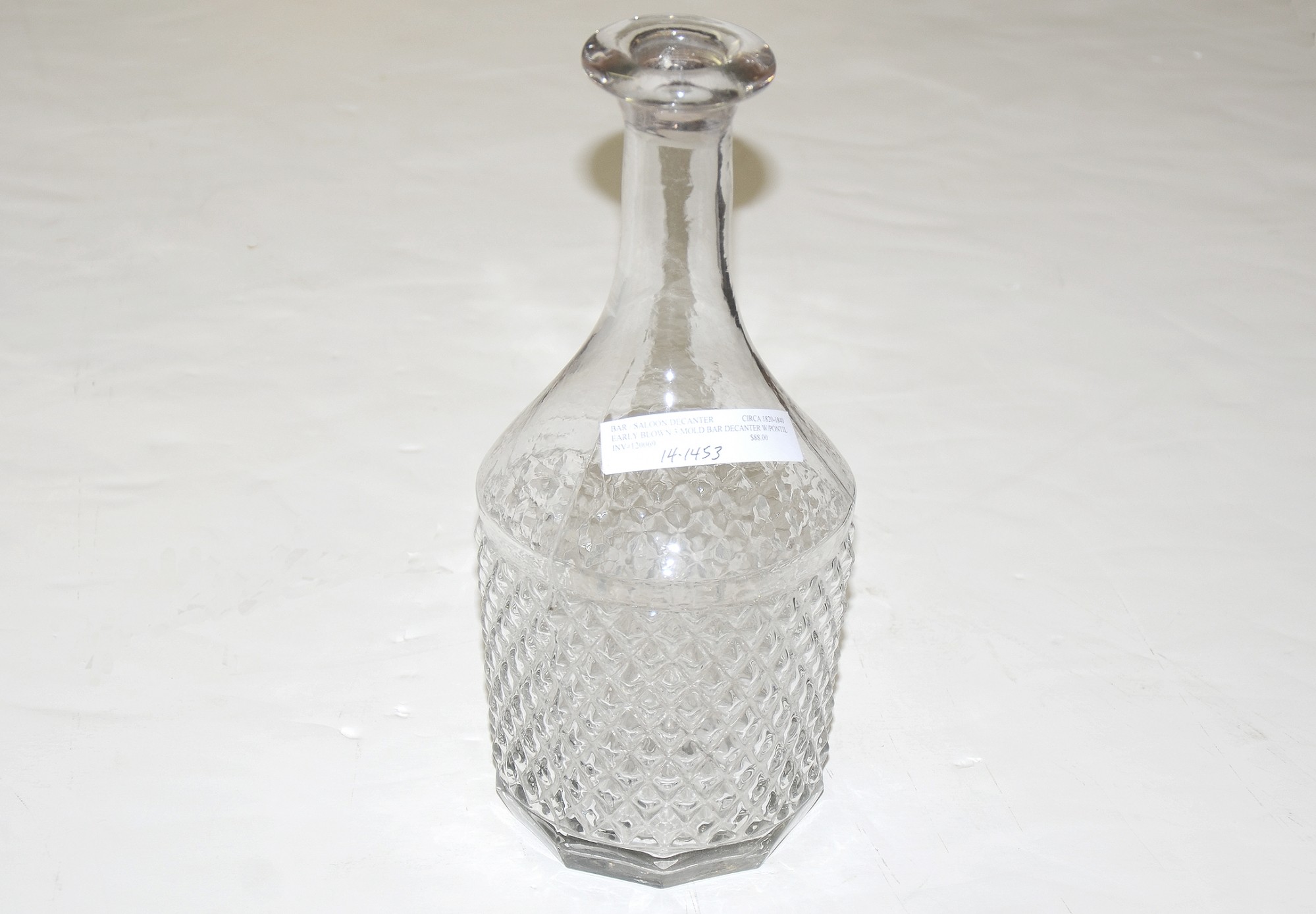 BAR / SALOON DECANTER, C. 1820-1840
