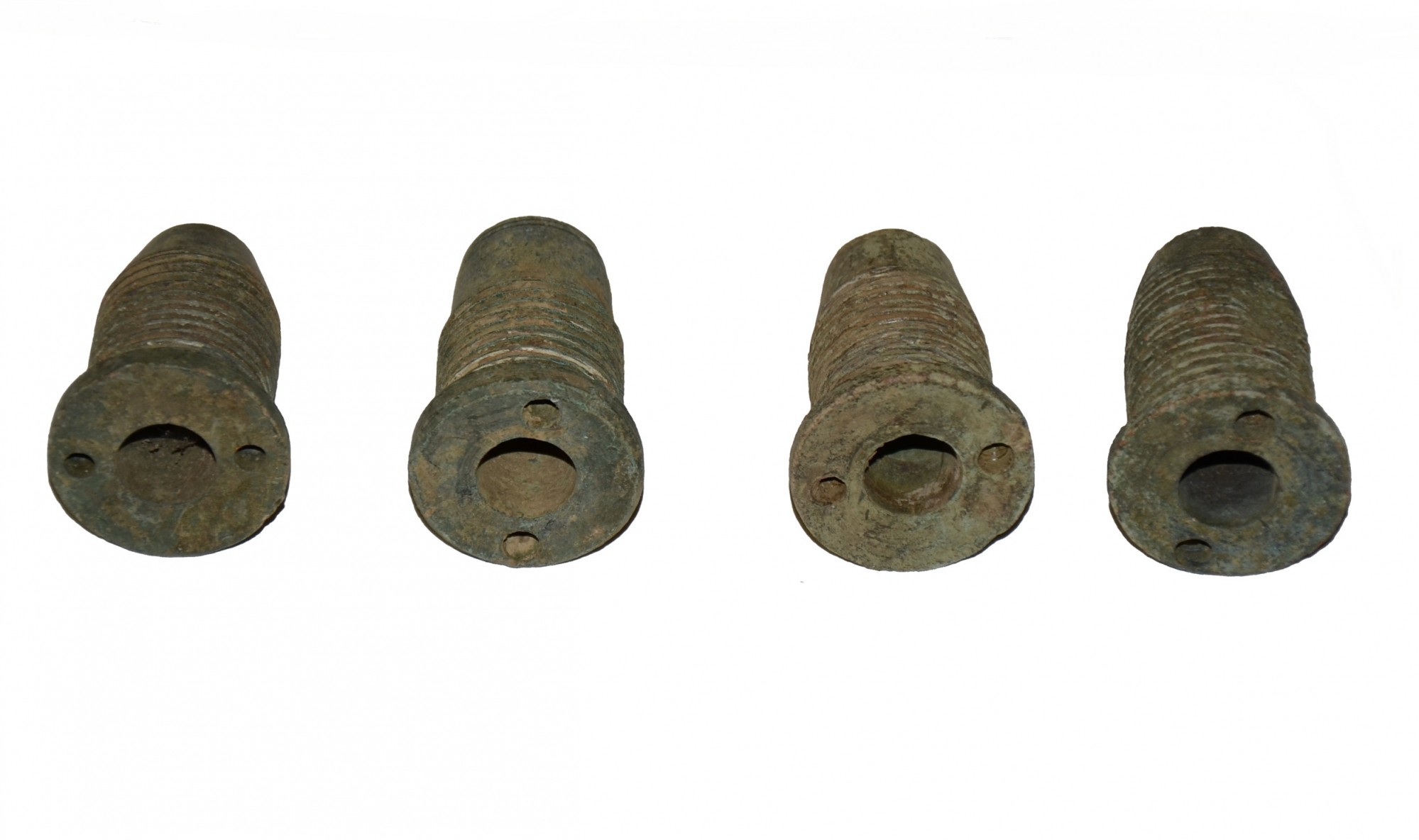 C.S. FUSES RECOVERED FROM TREVILIAN STATION, VIRGINIA