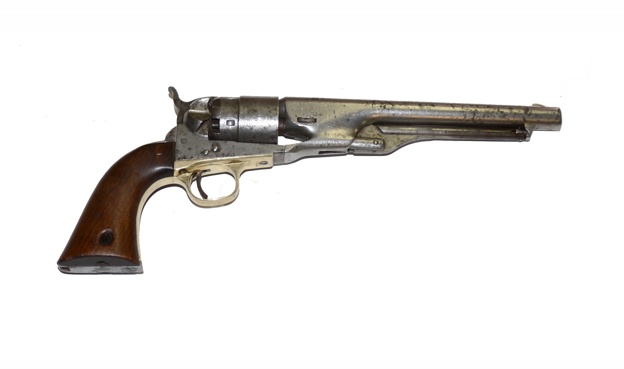 MODEL 1860 COLT ARMY REVOLVER ID’D TO MEMBER OF 16TH PENNSYLVANIA CAVALRY