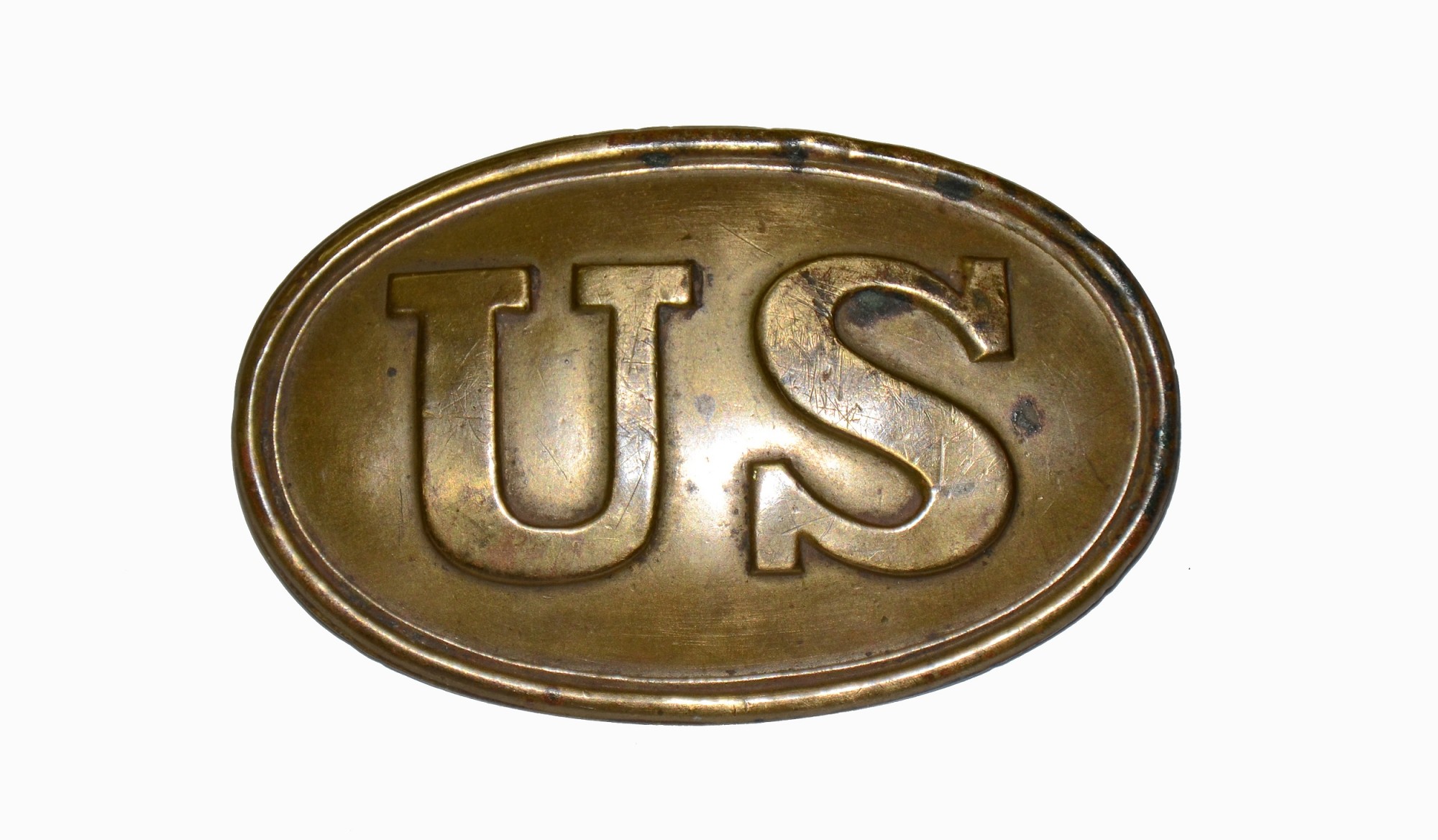 US PATTERN 1839 CARTRIDGE BOX PLATE