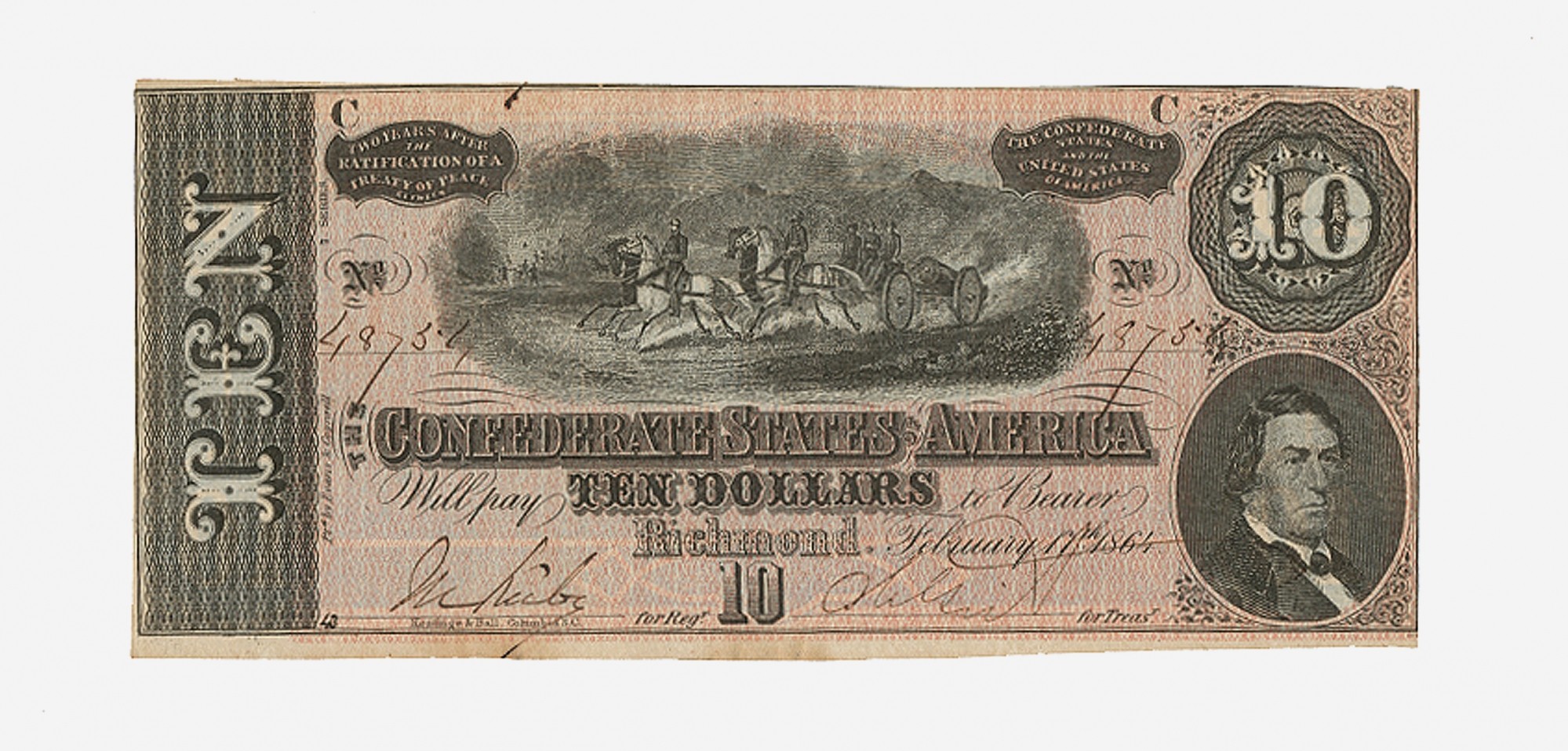 CSA T-68 $10 NOTE