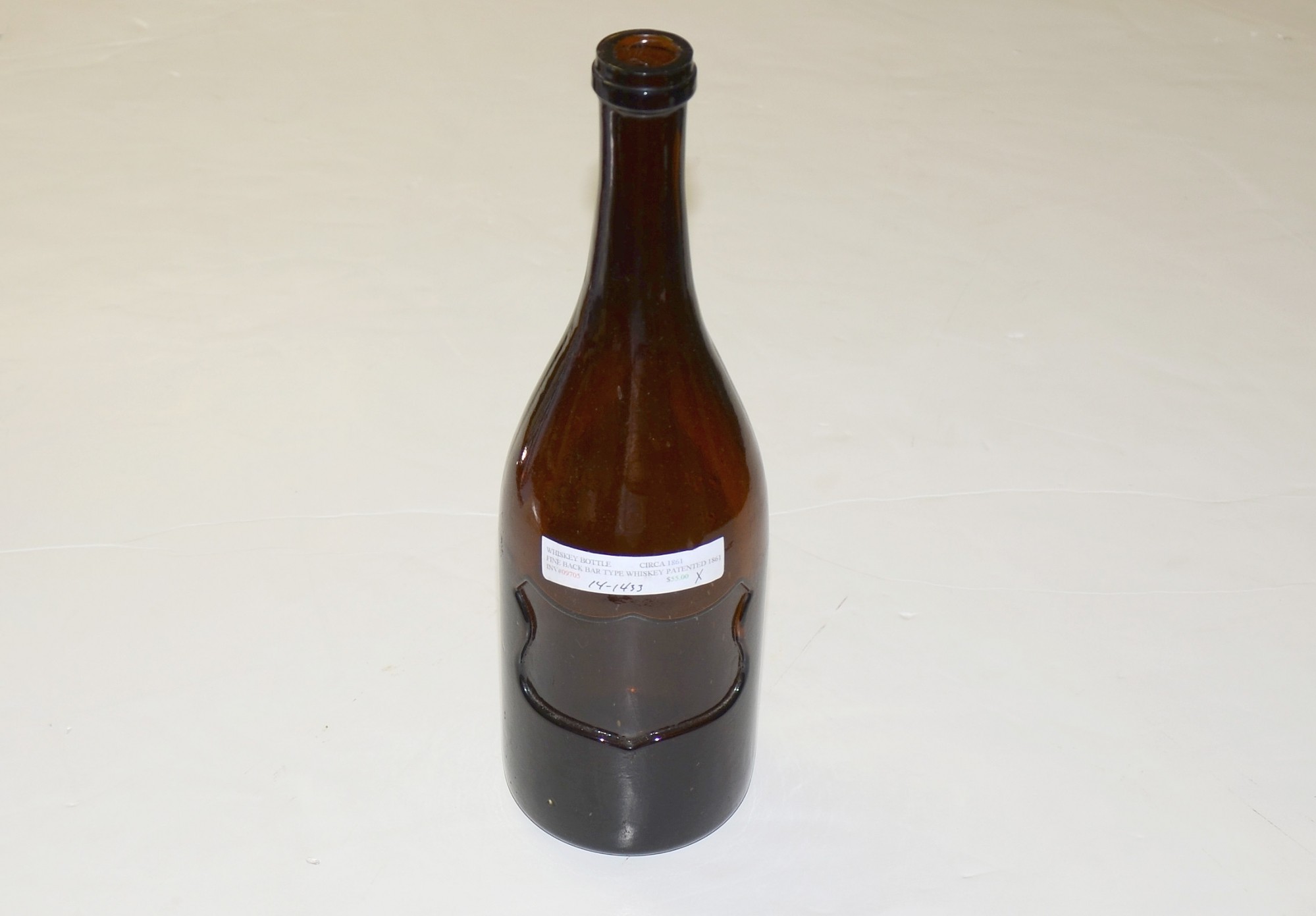 CIRCA 1860'S WHISKEY BOTTLE