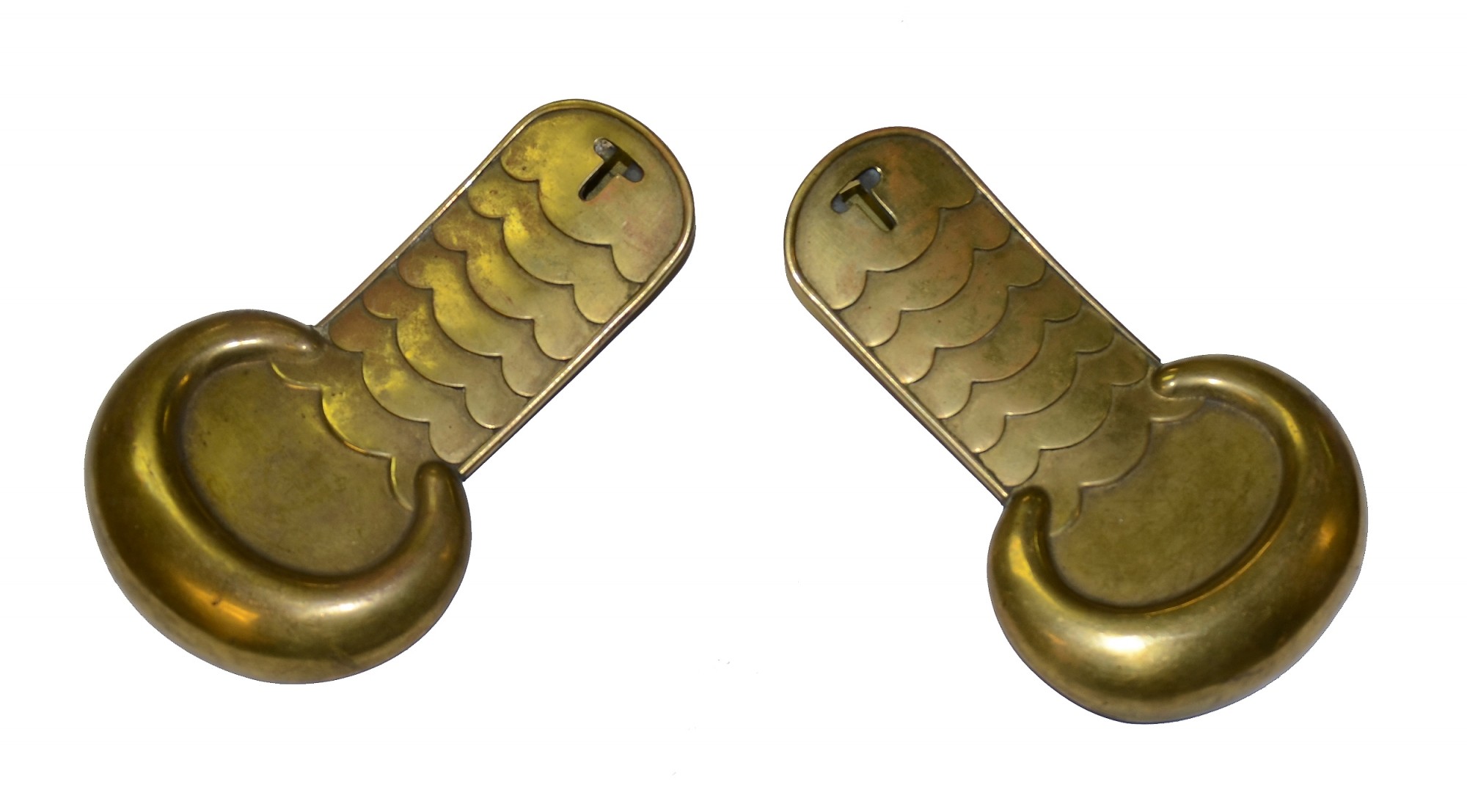 ID’D ENLISTEDMAN’S NCO SHOULDER SCALES – FRANK A. MONSON, 1ST & 5TH NEW YORK CAVALRY