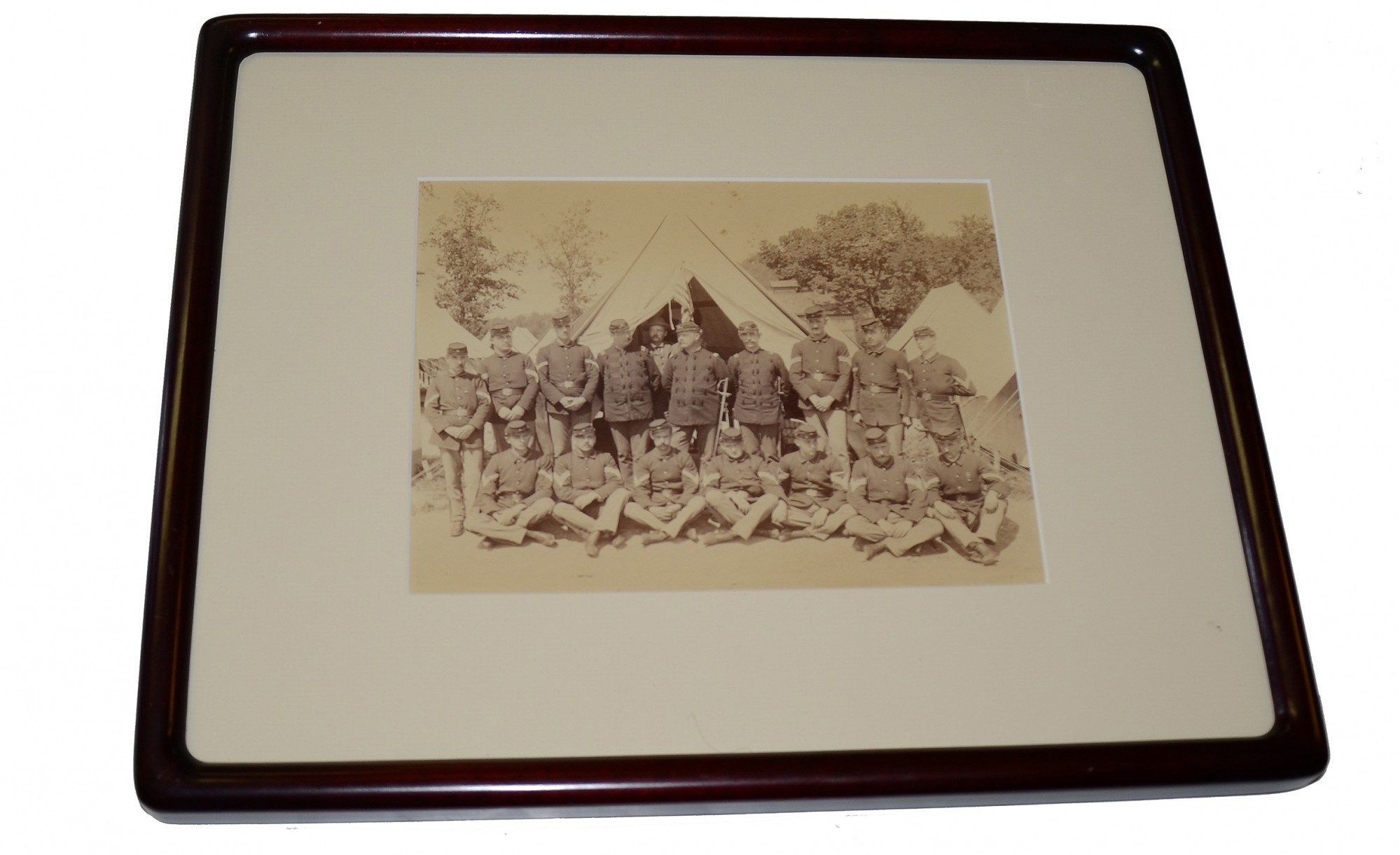 21ST NEW YORK MILITIA 1880’S-1890’S ALBUMEN