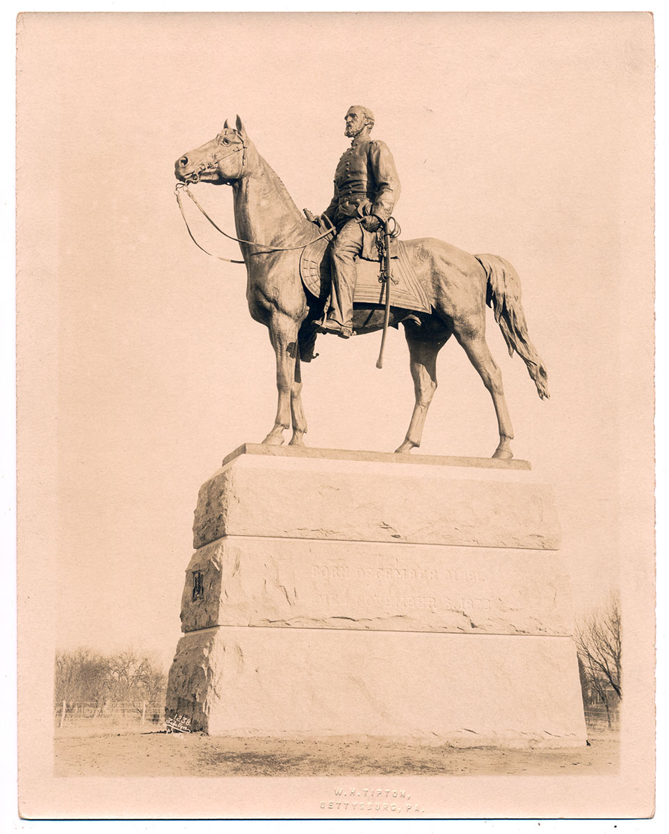 TIPTON GETTYSBURG PHOTO – GENERAL MEADE EQUESTRIAN MONUMENT 