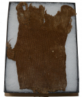REMNANT OF SCARCE INDIAN WAR SOLDIER’S MITTEN FROM FORT PEMBINA, ND