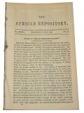 THE AFRICAN REPOSITORY (AMERICAN COLONIZATION SOCIETY) – JULY, 1859