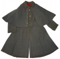 INDIAN WARS MOUNTED SERVICES GREATCOAT WITH NEW YORK BUTTONS AND MAKER MARKINGS