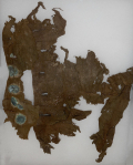 PIECE OF AN INDIAN WAR M1872 FATIGUE BLOUSE FROM FORT PEMBINA, ND