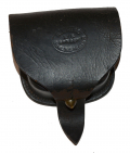 NICE COMPLETE MAKER-MARKED CIVIL WAR PERCUSSION CAP POUCH