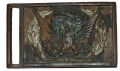 U.S. MODEL 1851 SWORD BELT PLATE MARKED ALLEGHENY ARSENAL