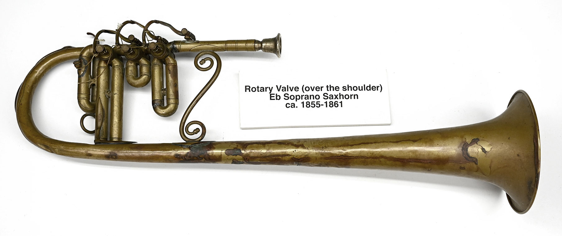 E-FLAT SOPRANO “OVER THE SHOULDER” SAX HORN