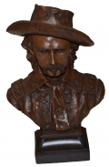 GENERAL GEORGE A. CUSTER BUST BY RON TUNISON