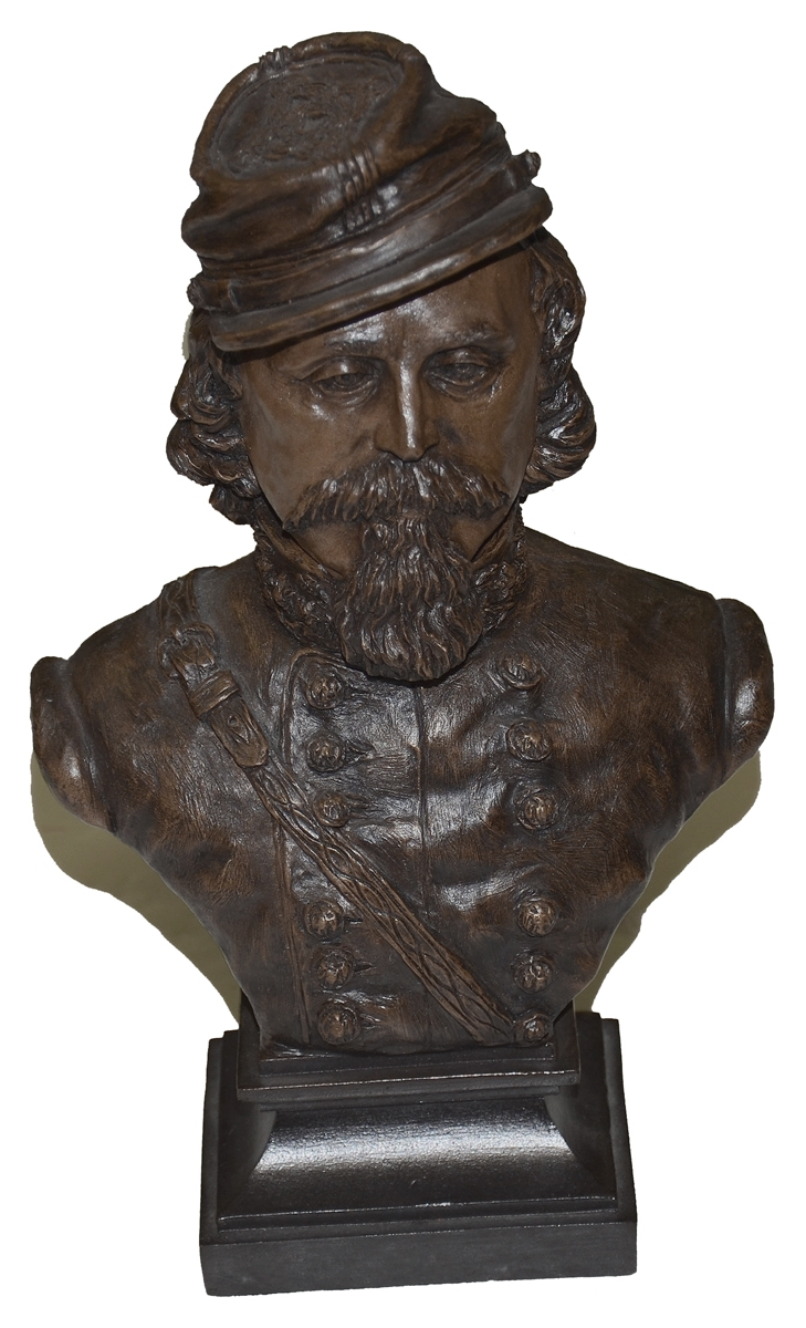 GENERAL GEORGE PICKETT BUST BY RON TUNISON