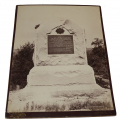 LARGE GETTYSBURG TIPTON PHOTO – 5th NEW YORK CAVALRY MONUMENT, BUSHMAN’S HILL