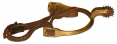 NON-DUG CONFEDERATE CAVALRY SPUR WITH SPUR STRAP