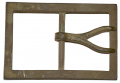  EXCELLENT CONDITION TENNESSEE RECOVERED CONFEDERATE WISHBONE FRAME BUCKLE