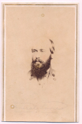 CDV BUST VIEW OF CS GEN. JAMES H. LANE – 1ST NORTH CAROLINA, 28TH NORTH CAROLINA; THREE TIMES WOUNDED IN ACTION
