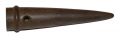 RELIC, BRASS FLAG STAFF TIP (POINTY)
