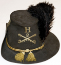 US CAVALRY M1858 DRESS “HARDEE” HAT – 8th REGIMENT, COMPANY H