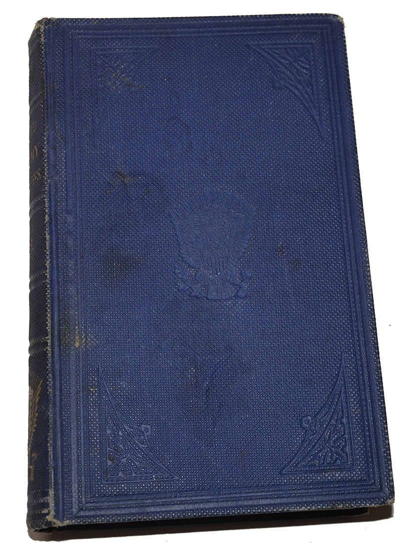SIGNED US ARMY REGULATIONS OF LT. J. H. BULLOCK, 1st MICH. CAV, CUSTER’S MICHIGAN CAVALRY BRIGADE & BROTHER OF DEADWOOD SHERIFF SETH BULLOCK