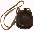 SCARCE CANTEL PATENT CANTEEN WITH PAINTED SOLDIER’S INITIALS 