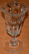 CA 1840-1860 AMERICAN FLINT GLASS ASHBURTON CELERY VASE