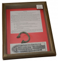 FRAMED WEST AFRICAN MANILLA