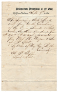 MAJOR GENERAL BENJAMIN BUTLER NOTE, PLUS BOND COUPONS