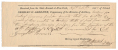 1818 RECEIPT FROM NEW YORK STATE ARSENAL TO 11TH NEW YORK STATE ARTILLERY