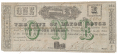 BATON ROUGE ONE-DOLLAR NOTE FROM 1861