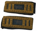 SCARCE ROBINSON PATENT CIVIL WAR SHOULDER STRAPS