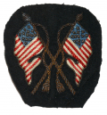 RARE CIVIL WAR COLOR-BEARER ARM PATCH