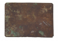 CONFEDERATE CLIPPED CORNER – “INVERTED-V”- RECTANGULAR BELT PLATE