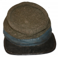 A SPECTACULAR EXAMPLE OF A CONFEDERATE INFANTRYMAN'S KEPI