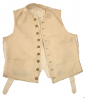 CIVIL WAR UNION CAVALRY OFFICER’S WHITE VEST