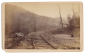 MUMPER OF GETTYSBURG CABINET PHOTO CARD – WESTERN MARYLAND RAILROAD CURVE