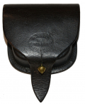 NICE MAKER-MARKED CIVIL WAR PERCUSSION CAP POUCH