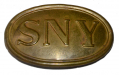 NON-DUG “THIN LETTER” STATE OF NEW YORK BELT PLATE
