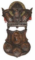 DEPARTMENT OF OHIO GAR BADGE – 46th ENCAMPMENT, 1912, SPRINGFIELD, OHIO