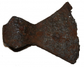 EARLY AX HEAD FROM CASTINE, MAINE