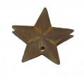 FREDERICKSBURG RECOVERED STAR CAPE PIN