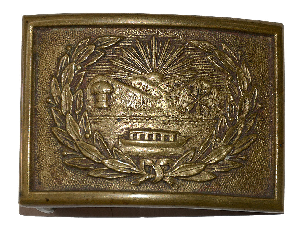 POST CIVIL WAR CA. 1875-1890 OHIO OFFICER’S BELT PLATE