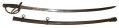 UNTOUCHED 1861 DATED AMES “MODEL 1860” LIGHT CAVALRY SABER