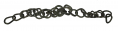 BRASS CURB BIT CHAIN FOUND ON HERR’S RIDGE FROM THE MINNICK COLLECTION; GEISELMAN COLLECTION
